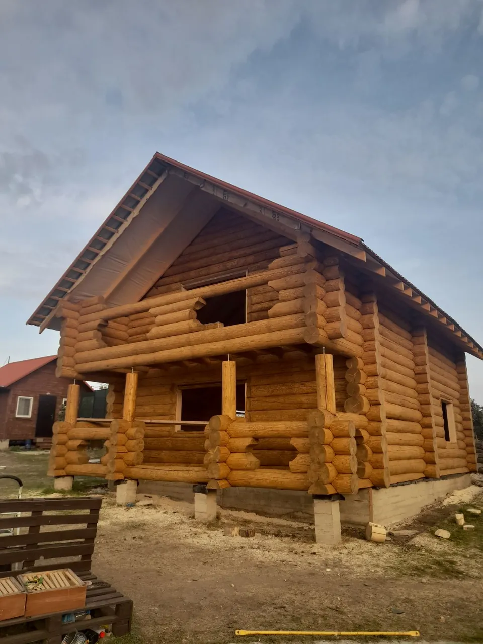 Postavený srub