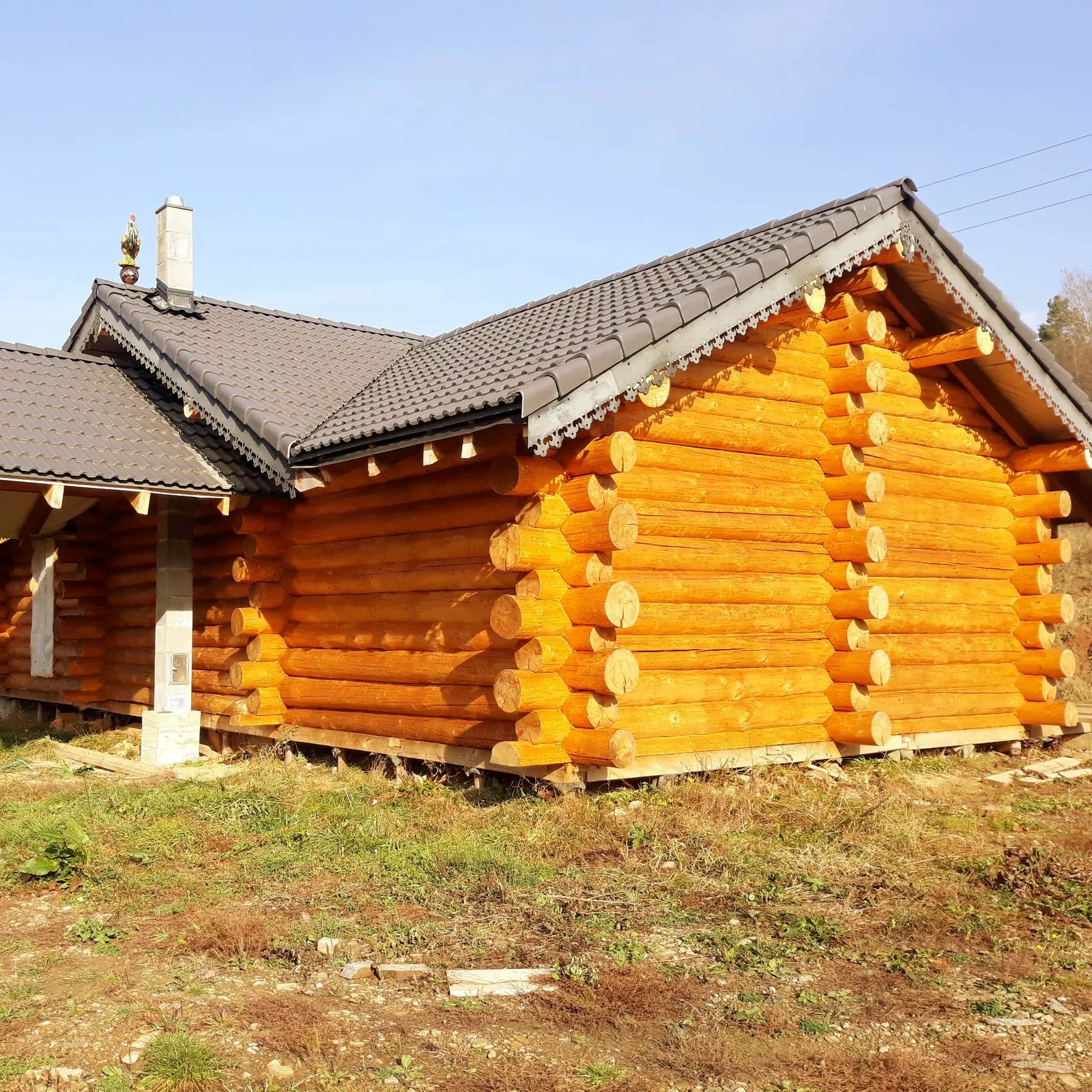 Postavený srub