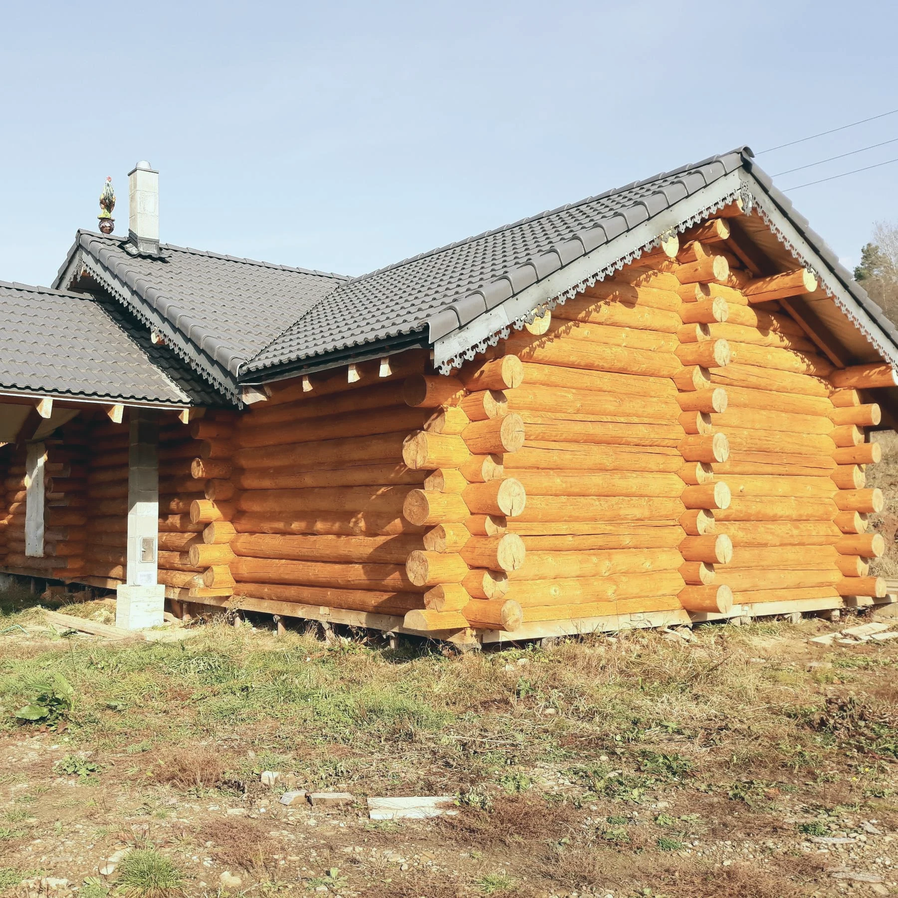 Збудований зруб
