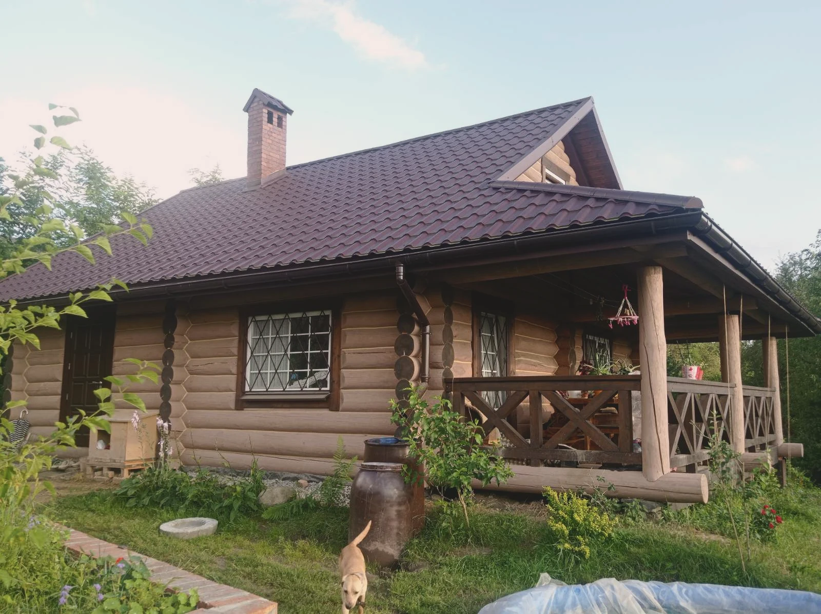 Збудований зруб