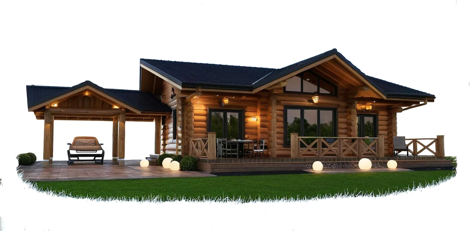 Будинок-баня ECO_DZ-AD_19, візуалізація